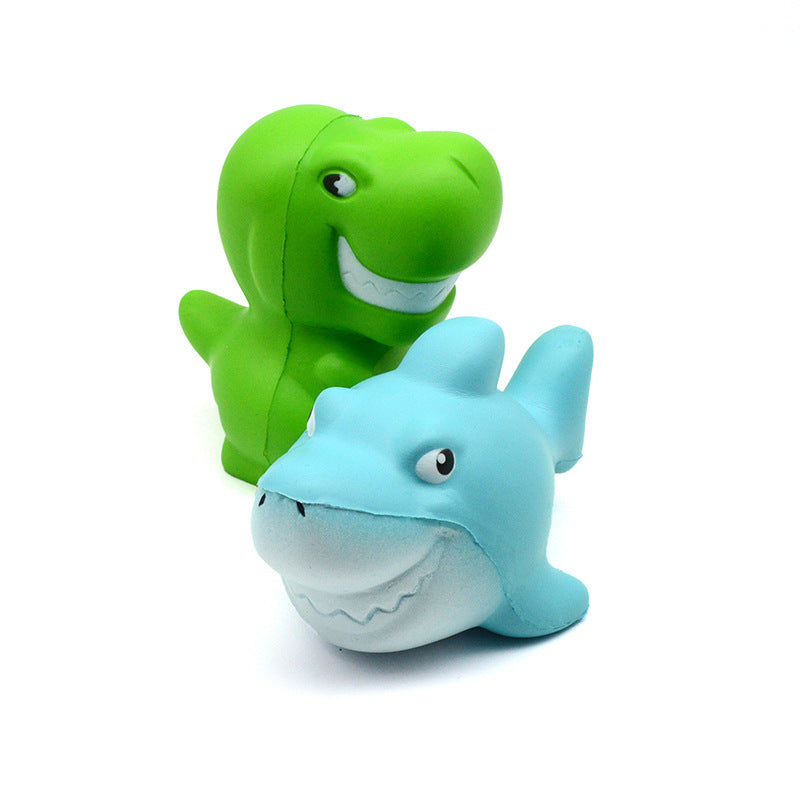 Cute Shark Squishy Toy Set
