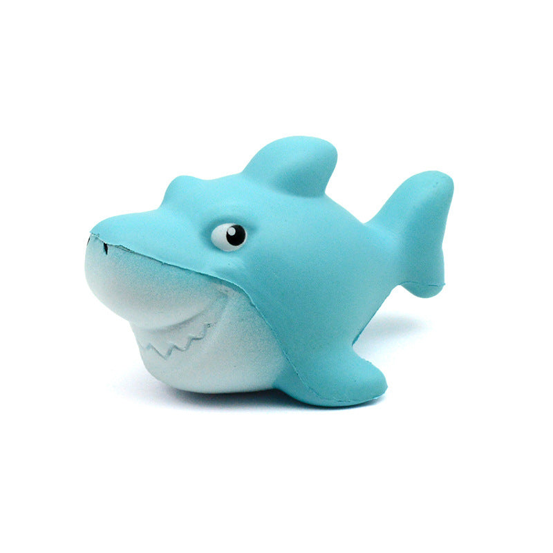 Cute Shark Squishy Toy Set